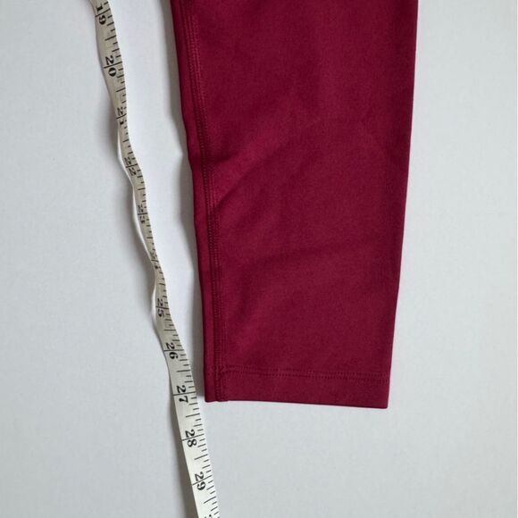 Girlfriend Collective Compressive High Waist Legging Pomegranate Size Medium NWT - Picture 8 of 8